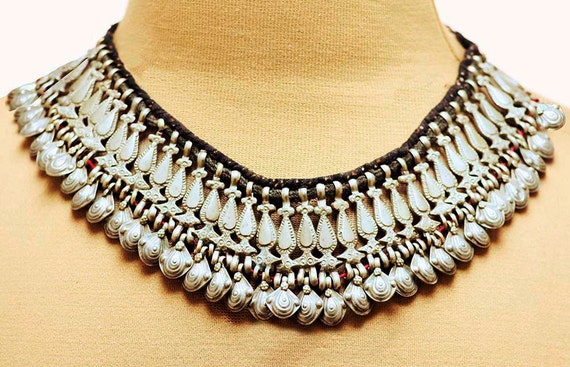 Vintage Turkmen Collar - Handmade