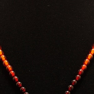 Garnet, Matte Gold, Ombre Beads image 3