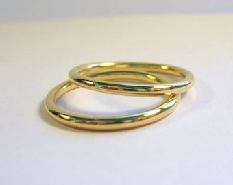 Small 18k Gold Band