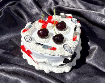 iPhoneアクセサリー cake How to make Apple logo cake/Apple logo cake decorating ideas