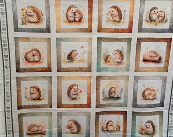 Entzückende Igel, nicht nur für Kinder. Panel