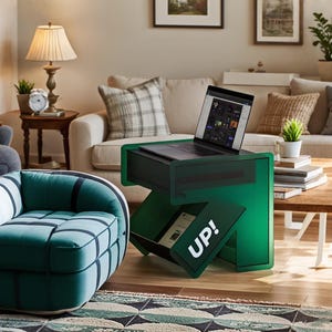 Modern Coffee Table/Sofa Side Table/Bedside Table, Acrylic Creative Furniture，Free Shipping, Free Customs Duty