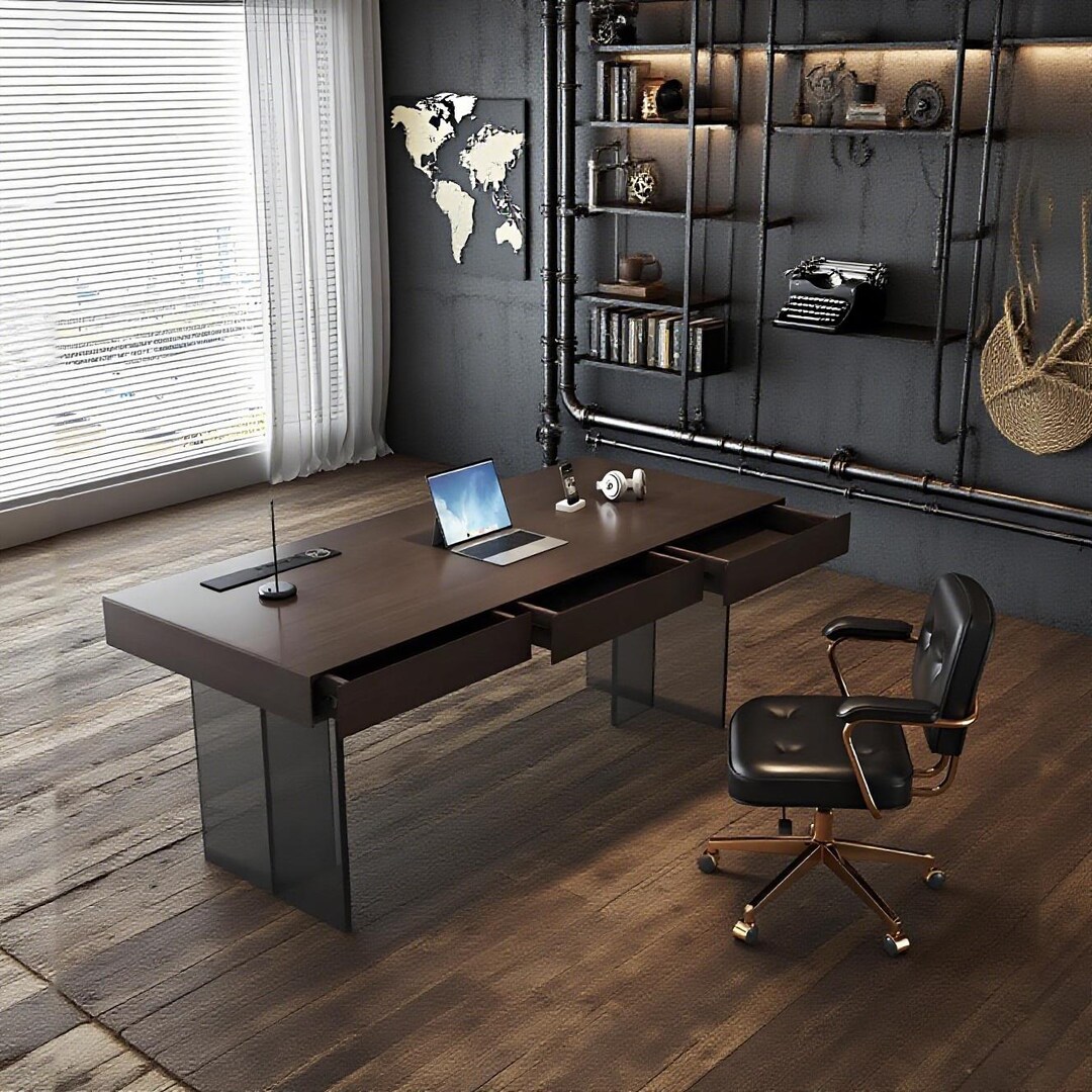Luxury Office Desk,acrylic Creative Furniture,free Shipping and Free ...