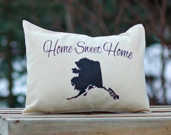 State Pillow Personalized, housewarming, Military retirement, Tennessee pillow, Home Sweet, Retirement gift, Relocation, moving, going away