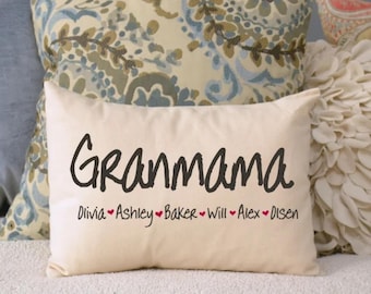 Personalized grandparent with names Christmas, personalized gift, hard to buy for, grandparent gift , grandparent pregnancy announcement