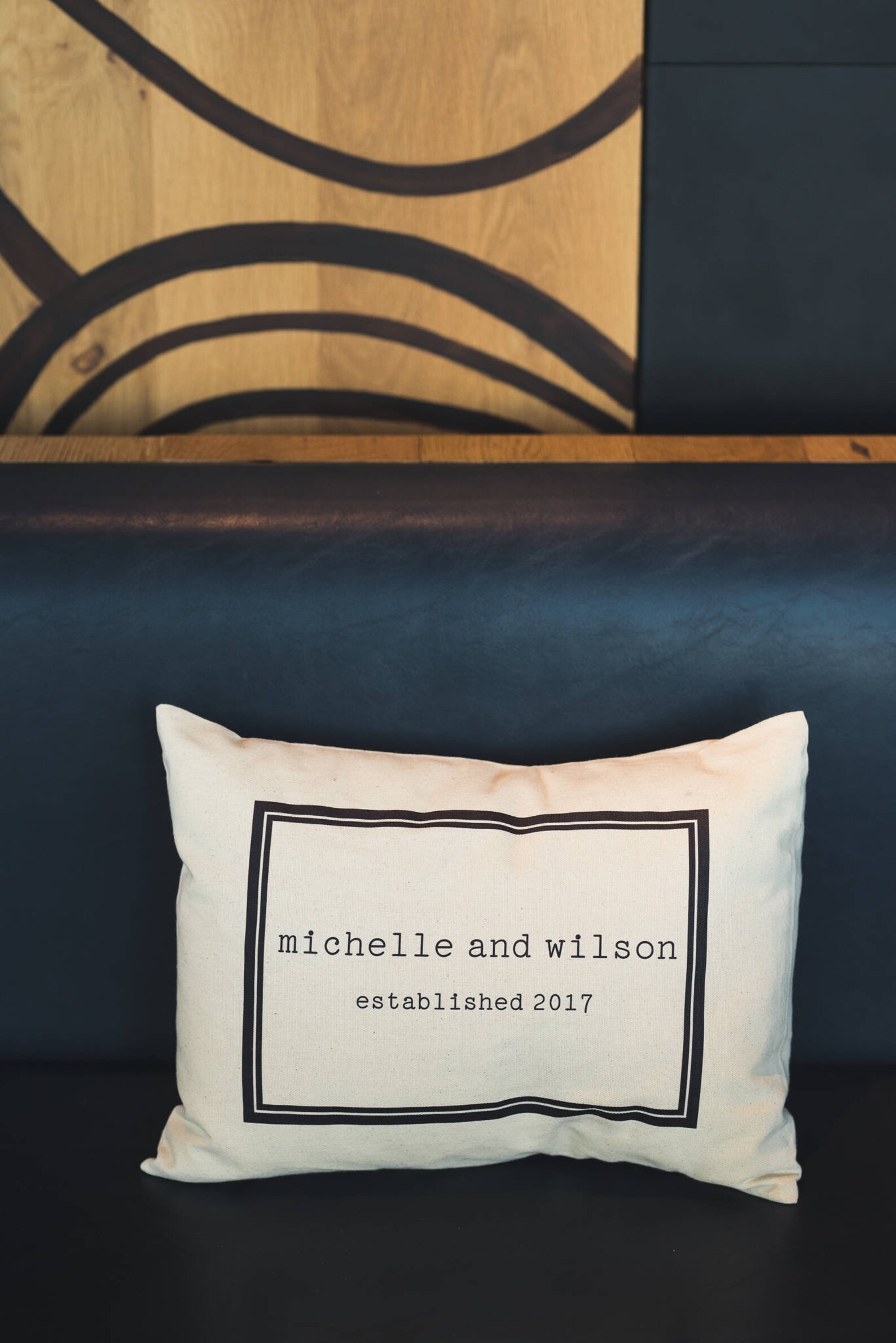 Personalized Pillow Couples Pillow Wedding Pillow 2nd Etsy