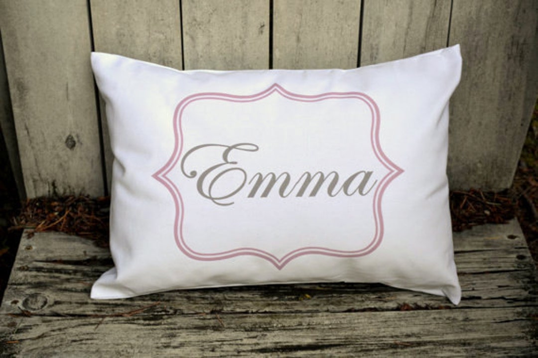 Personalized Baby Pillow Baby Girl Gift Idea Newborn Gift Etsy