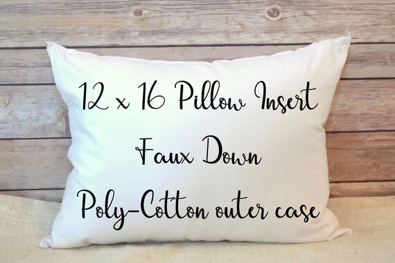 12x16 pillow insert