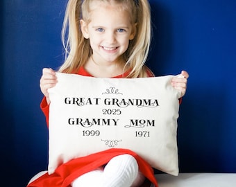 Grandmother Grandparent personalized, grandparent Christmas, Hard to buy for,look, pregnancy reveal, pregnancy announcement, gift for her