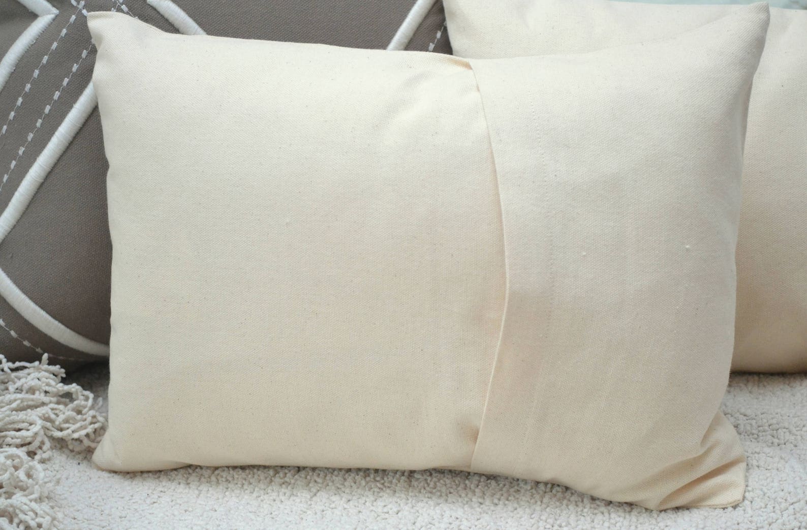 Personalized Vows Pillow Bride & Groom Gift Cotton Etsy