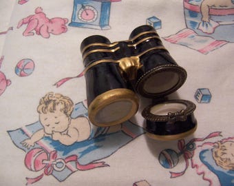 hinge box / binoculars trinket box