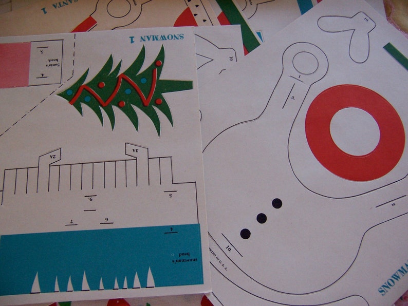 santa and angel cutouts kit cutouts snowman