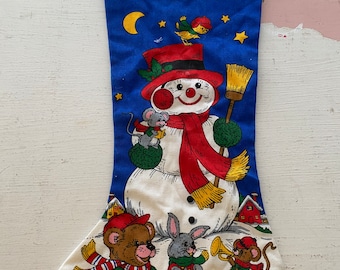 stocking / snowman holiday stocking