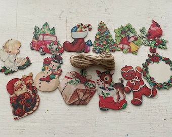 cutouts / thin wooden christmas cutouts