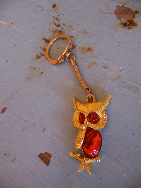 keychain / owl keychain