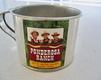 tin cup / ponderosa ranch tin cup