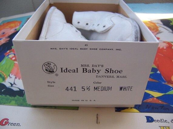 shoes / vintage leather baby/toddler shoes - image 2