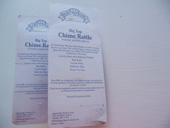 big top chime rattle