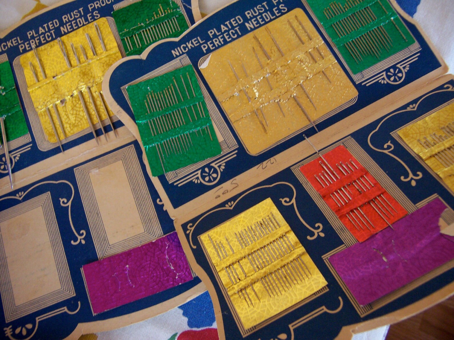 Needles / vintage rocket needle books Etsy