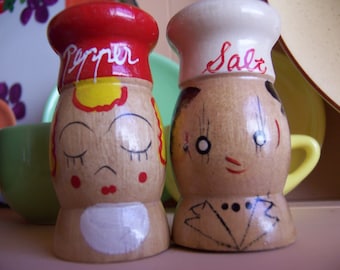 shakers / mr and mrs salt and pepper shakers