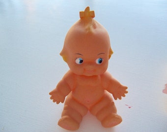 doll / vintage kewpie doll squeaky toy