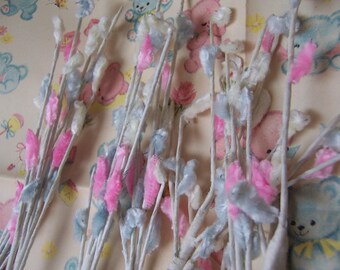 floral / pastel chenille jasco floral stems