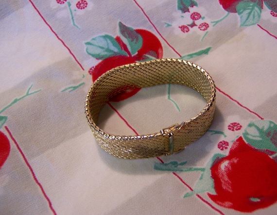 bracelet / gold plated man's bracelet - image 1