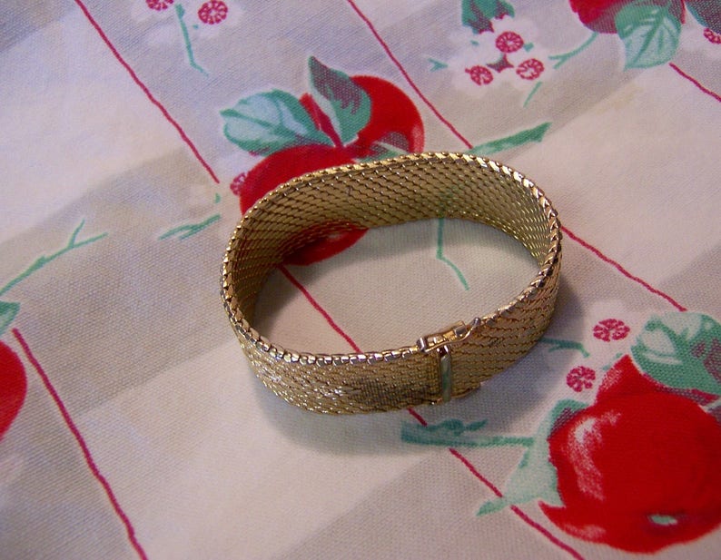 bracelet / gold plated man's bracelet image 1