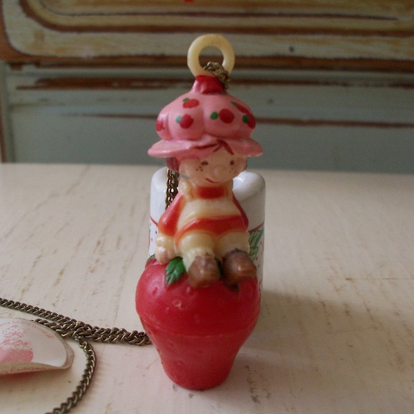 Strawberry Shortcake Necklace Etsy