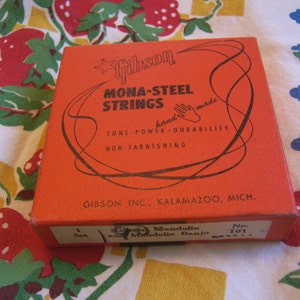 Gibson mona steel strings best sale