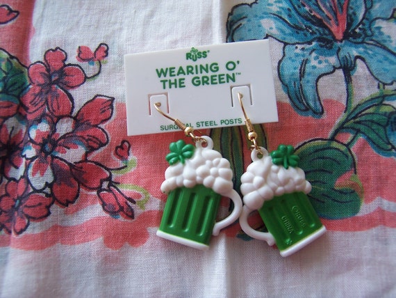 earrings / st patricks day earrings - image 2