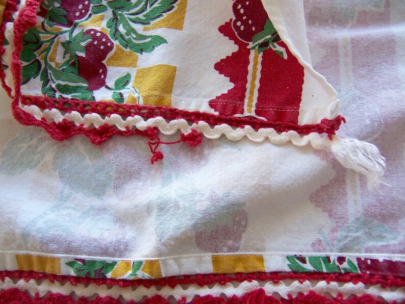 Towel / Strawberry Dish Towel Etsy