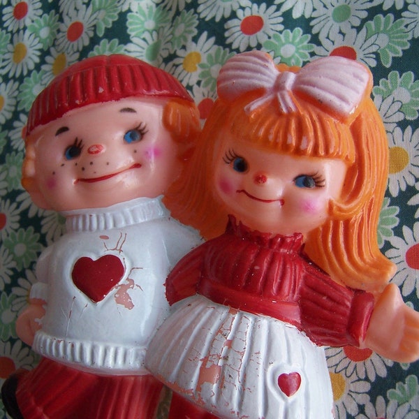 valentine / boy and girl children in love decoration