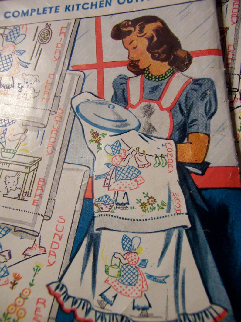 vintage vogart iron on transfers