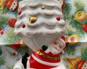 santa / charming rubens santa vase or planter