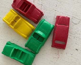 cars / toy vintage plastic cars