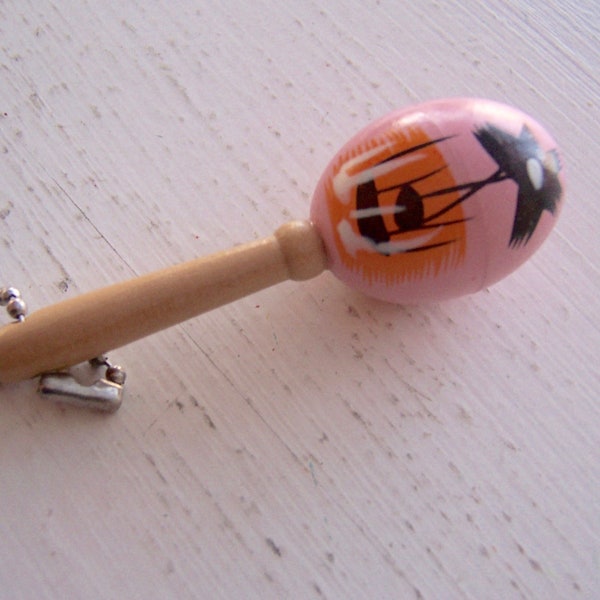 keychain / miniature maraca keychain