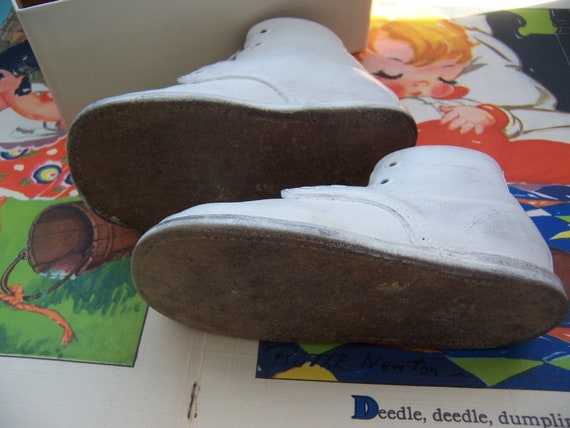 shoes / vintage leather baby/toddler shoes - image 7