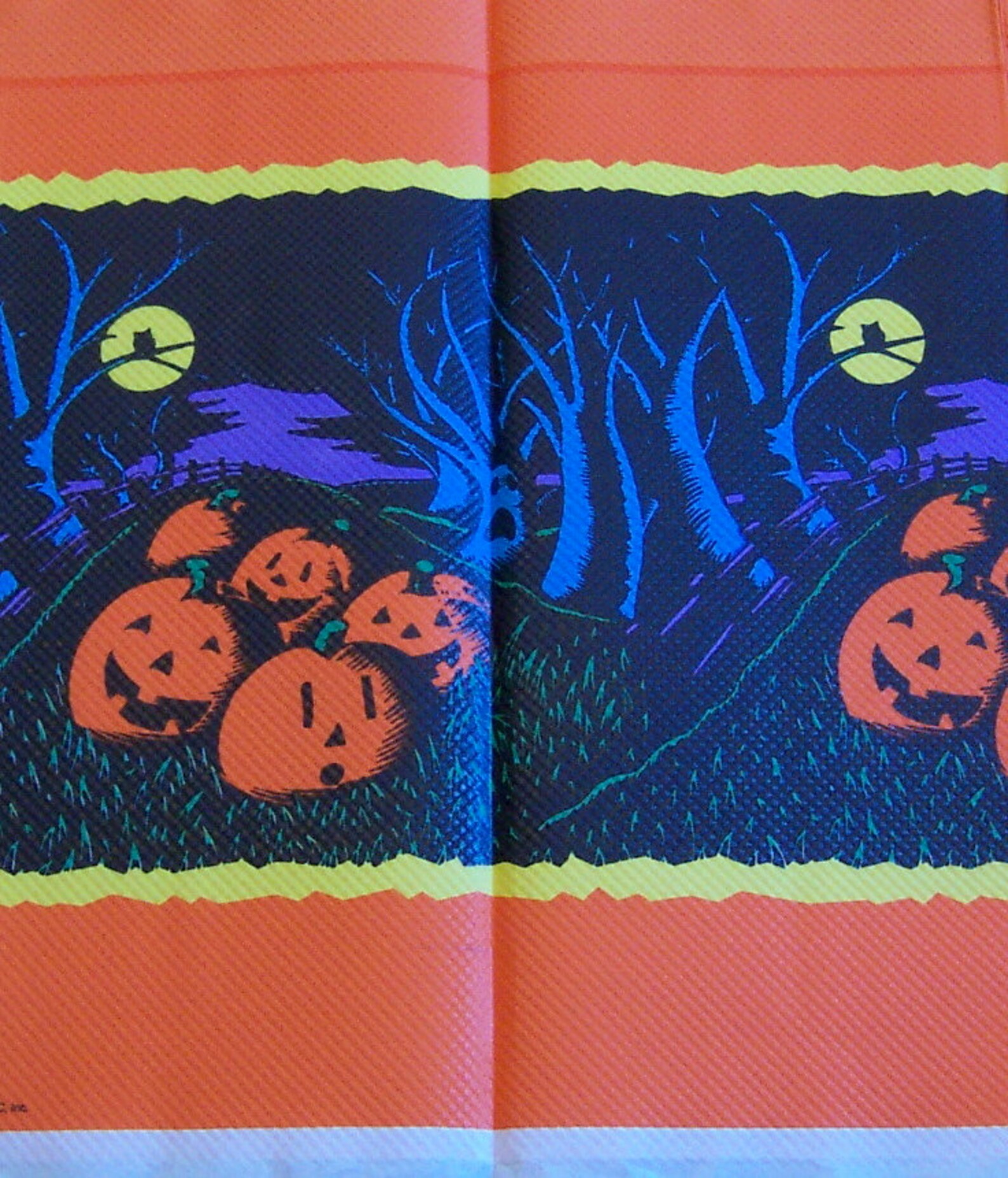 Halloween / Table Cover / Halloween Paper Table Cover Etsy