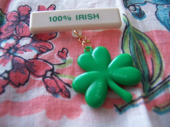 brooch / st patricks day 100 % irish brooch - image 1