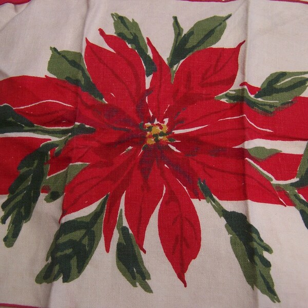 Poinsettia Placemat Etsy