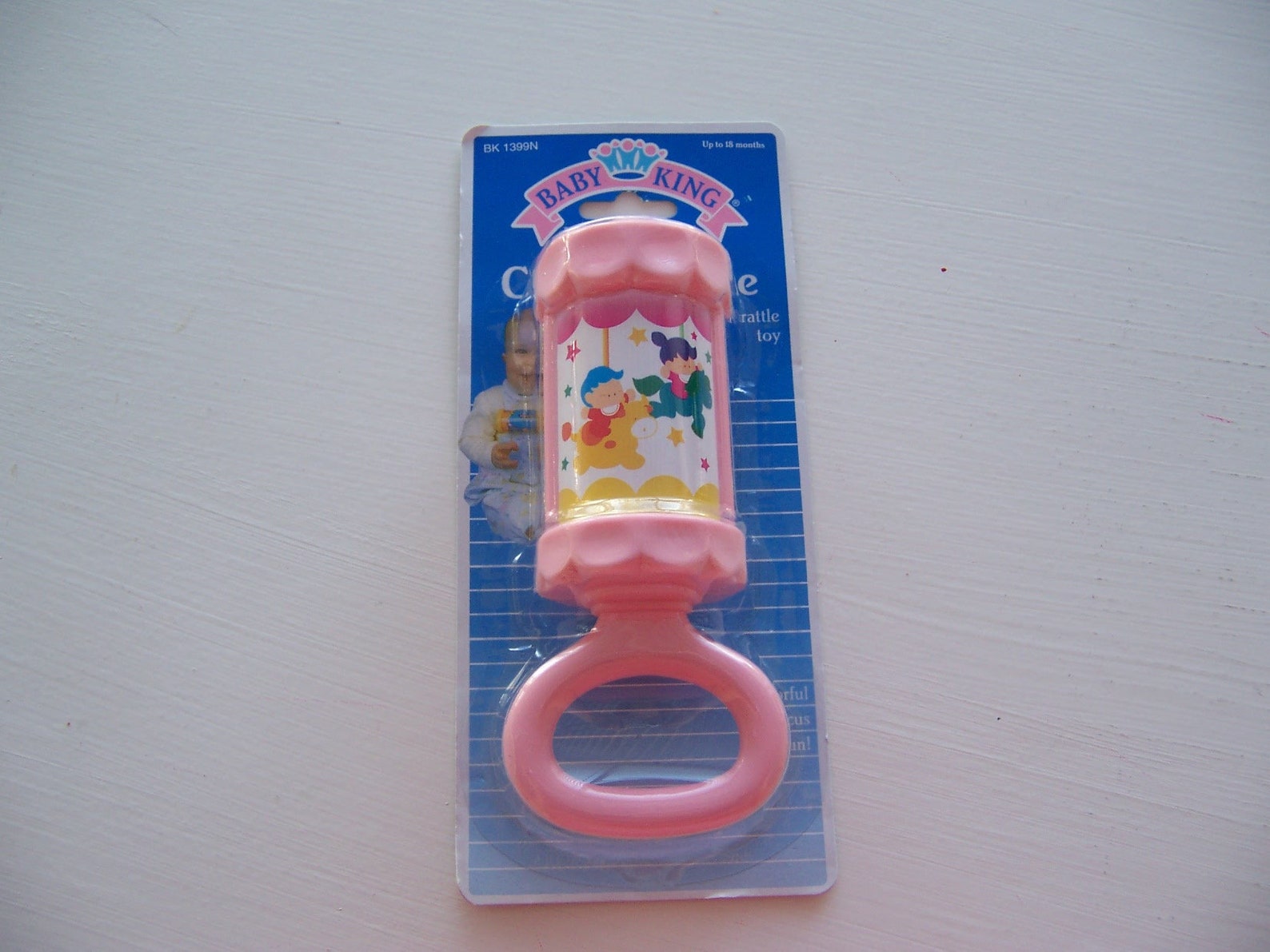 Rattle / one baby king chime rattle toy Etsy