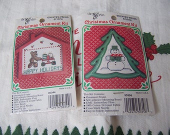 frames / christmas ornament kits