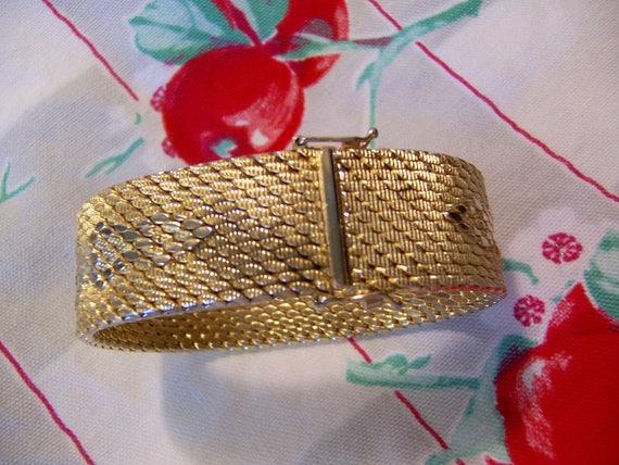 bracelet / gold plated man's bracelet - image 2
