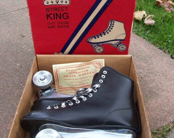 Vintage Roller Derby Street King Outdoor Shoe Skates Etsy