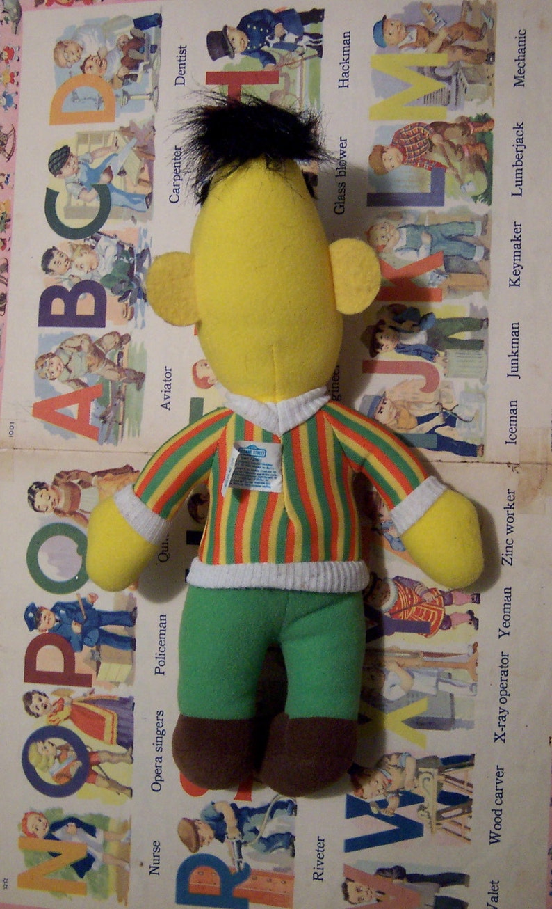 Doll / bert doll / sesame street | Etsy