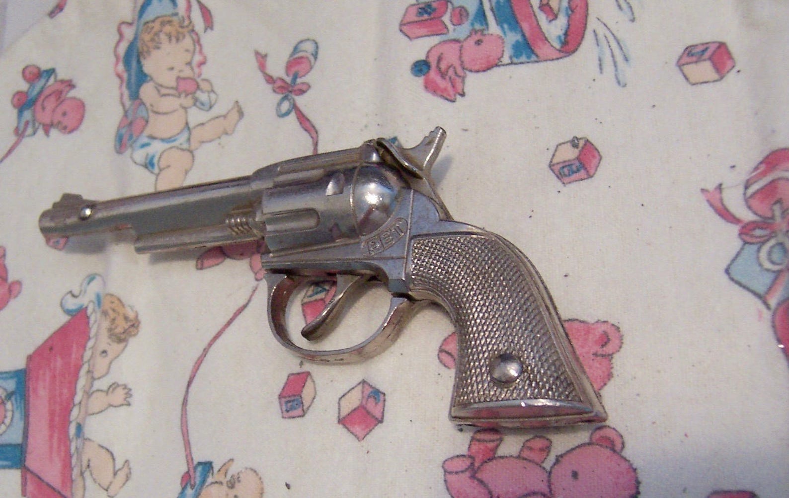 Vintage hubley pet toy cap gun Etsy