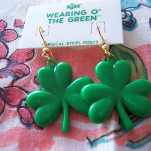 St Patricks Earrings St Patricks Day Earrings St Patricks 