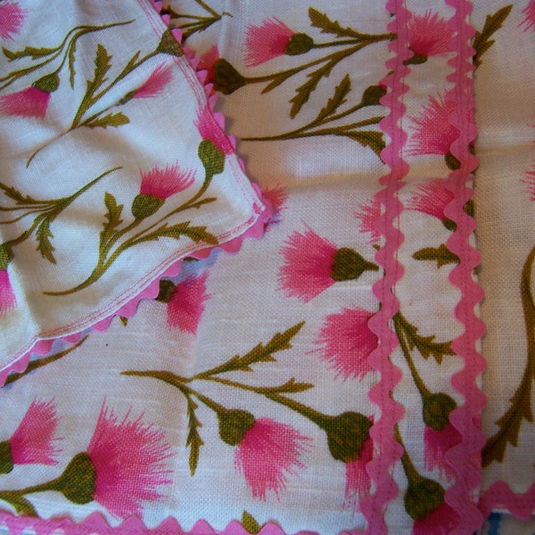 Rick Rack Flower Etsy