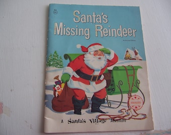 book / santa's missing reindeer book